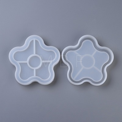 DIY Flower Coaster Silicone Molds DIY-P010-26-1