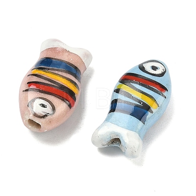 Handmade Porcelain Beads PORC-A031-07-1