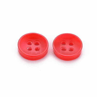 4-Hole Plastic Buttons BUTT-N018-010-1