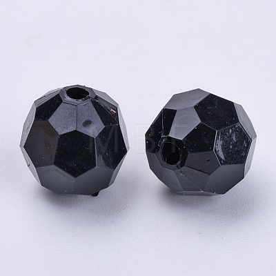Acrylic Beads X-TACR-Q257-6mm-V72-1
