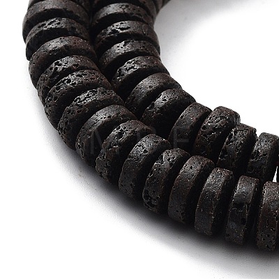 Natural Lava Rock Beads Strands G-H303-C11-1