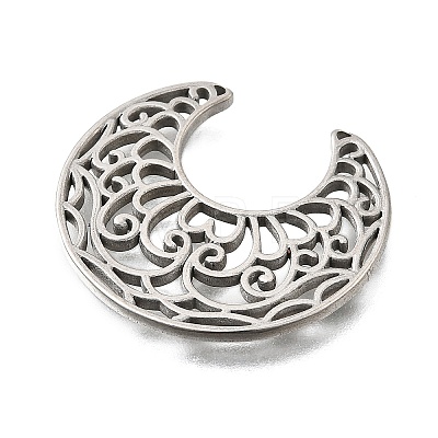 304 Stainless Steel Filigree Joiners STAS-Q362-03D-P-1