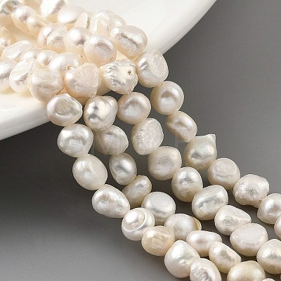 Natural Cultured Freshwater Pearl Beads Strands PEAR-A006-04A-1