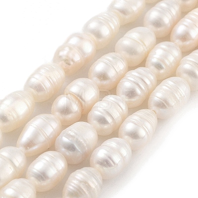 Natural Cultured Freshwater Pearl Beads Strands PEAR-P062-09A-1