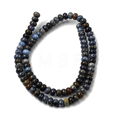 Natural Dumortierite Beads Strands G-A280-A11-01-1