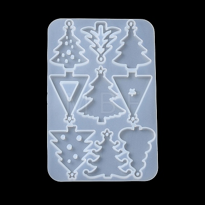 DIY Christams Silicone Pendant Molds DIY-F140-02A-1