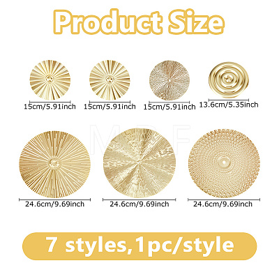 Iron Wall Decoration AJEW-WH0596-990-1