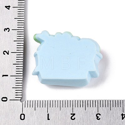 Supermarket Theme Opaque Resin Decoden Cabochons RESI-N039-115B-1