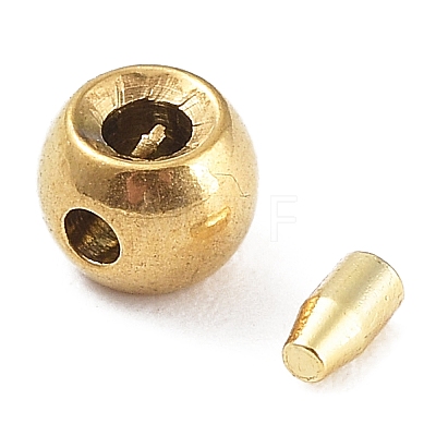 304 Stainless Steel Bead Tips X-STAS-K268-01B-G-1