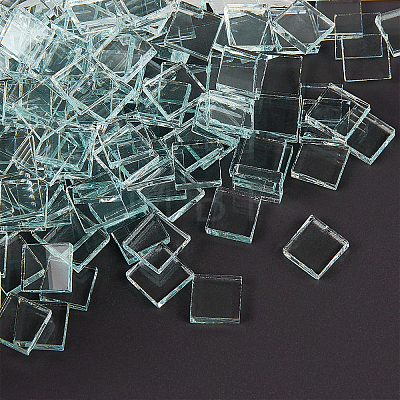 Transparent Glass Cabochons GLAA-FG0001-01-1