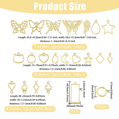 DIY Jewelry Making Findings Kits DIY-CA0007-35-1