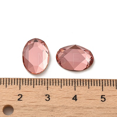 Glass Rhinestone Cabochons RGLA-P037-13A-D262-1