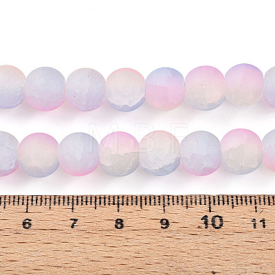 Crackle Glass Beads X1-GLAA-N009-10mm-04-1