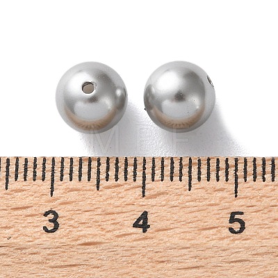 Plastic Imitation Pearl Beads FIND-M059-01C-05-1