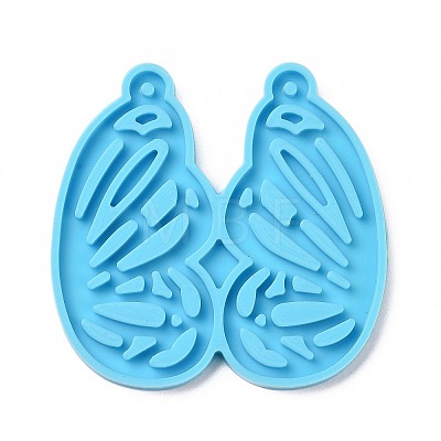 Butterfly Wing Pendants Silicone Molds DIY-M045-13-1