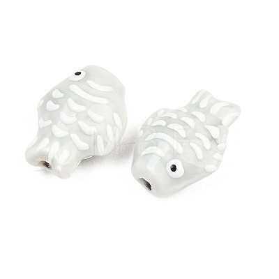 Handmade Porcelain Beads PORC-K010-08-06-1