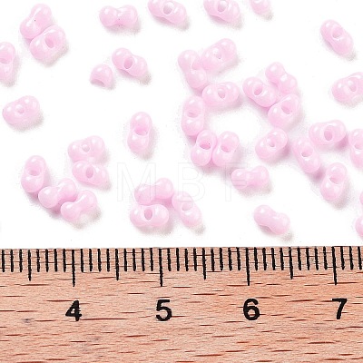 Baking Paint Glass Seed Beads SEED-A033-05K-1