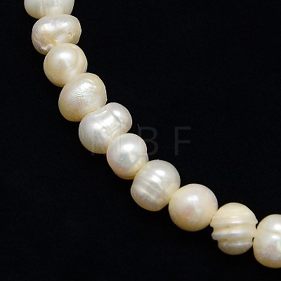 Natural Cultured Freshwater Pearl Beads Strands PEAR-L001-C-14-1