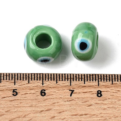 Handmade Evil Eye Lampwork Beads LAMP-A153-08-09-1