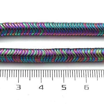 Electroplated Synthetic Non-magnetic Hematite Beads Strands G-B132-A01-01C-1