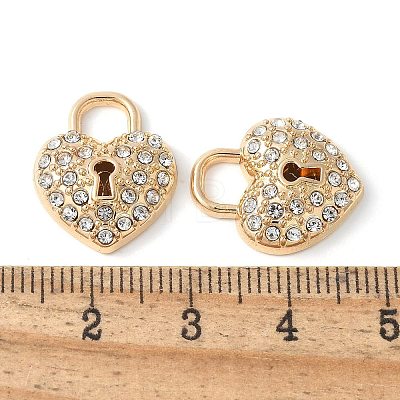 Alloy Crystal Rhinestone Pendants PALLOY-E775-17G-1