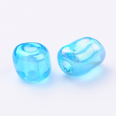 6/0 Round Glass Seed Beads SEED-US0003-4mm-163B-1