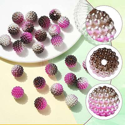 40Pcs Imitation Pearl Acrylic Beads OACR-FS0002-89A-02-1