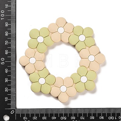 Flower Silicone Focal Beads SIL-R145-01D-1