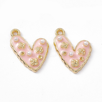 Alloy Enamel Pendants PALLOY-P287-14LG-01-1