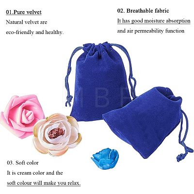 Rectangle Velvet Pouches TP-NB0001-19A-1