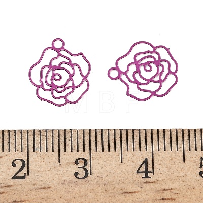 Spray Paint 430 Stainless Steel Charms STAS-C153-10C-1
