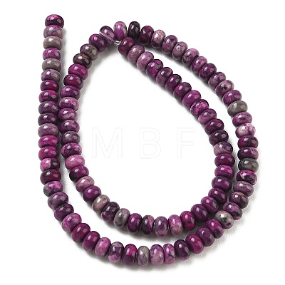 Natural Map Stone/Picasso Stone/Picasso Jasper Beads Strands G-A280-A12-01-1
