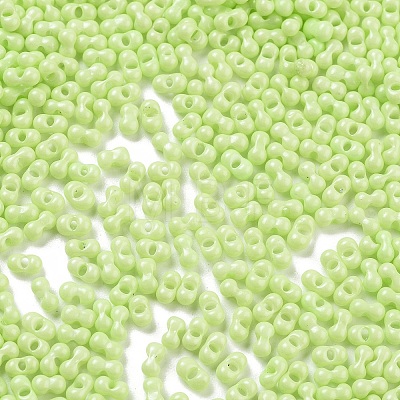 Baking Paint Glass Seed Beads SEED-A033-05S-1