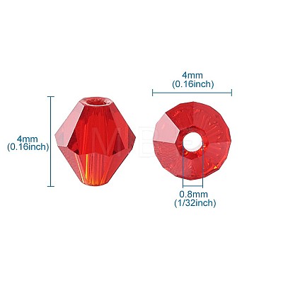 Yilisi Imitation Crystal Glass Beads GLAA-YS0001-01-4mm-1