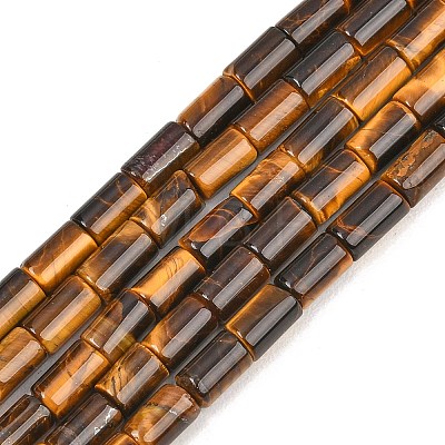 Natural Tiger Eye Beads Strands G-F832-B12-01-1