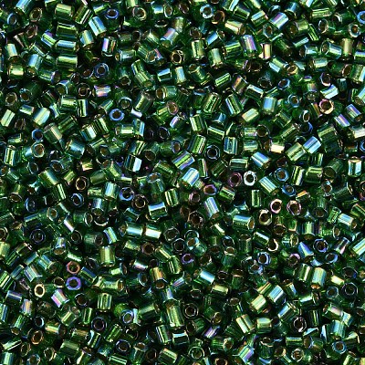 Glass Bugle Beads SEED-S032-09A-646-1