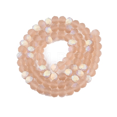 Transparent Glass Beads Strands LS-EGLA-A044-T6mm-MB20-1