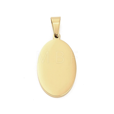 304 Stainless Steel Stamping Blank Tag Pendants X-STAS-H333-02G-1