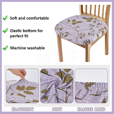 Polyester Dustproof Chair Cover AJEW-WH20008-18B-1