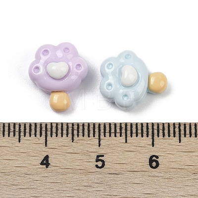 Opaque Resin Cabochons RESI-K043-06A-1