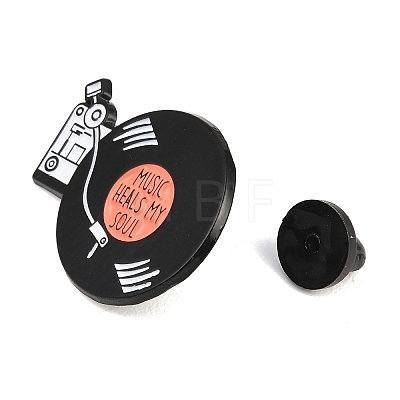 Music Heals My Soul  Enamel Brooches X-JEWB-I062-01EB-01-1
