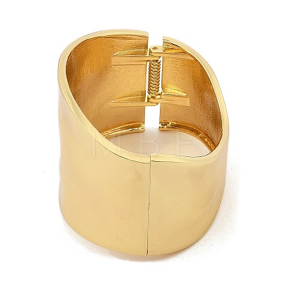 Alloy Plain Bangles for Women BJEW-L629-15G-1