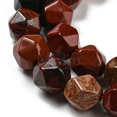 Natural Red Jasper Beads Strands G-C085-A04-01-1