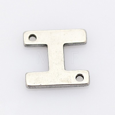 201 Stainless Steel Letter H Slice Links STAS-P073-14-1