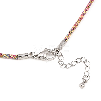 2MM Nylon Braided Cord Necklace Making MAK-A019-02P-24-1
