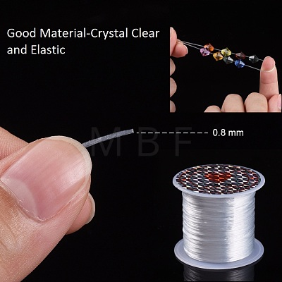 Flat Elastic Crystal String X-EW014-1