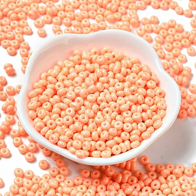 Baking Paint Glass Seed Beads SEED-B001-02A-16-1