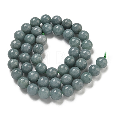 Natural Myanmar Jadeite Beads Strands G-B099-C07-04-1