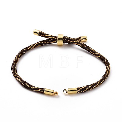 Nylon Cord Silder Bracelets MAK-C003-03G-26-1