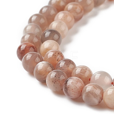 Natural Multi-Moonstone Beads Strands G-I247-14A-1-1